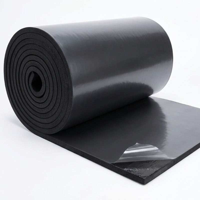 Eva Foam Sheet - Zelfklevende zwarte schuimisolatieplaat voor geluidsisolatie &