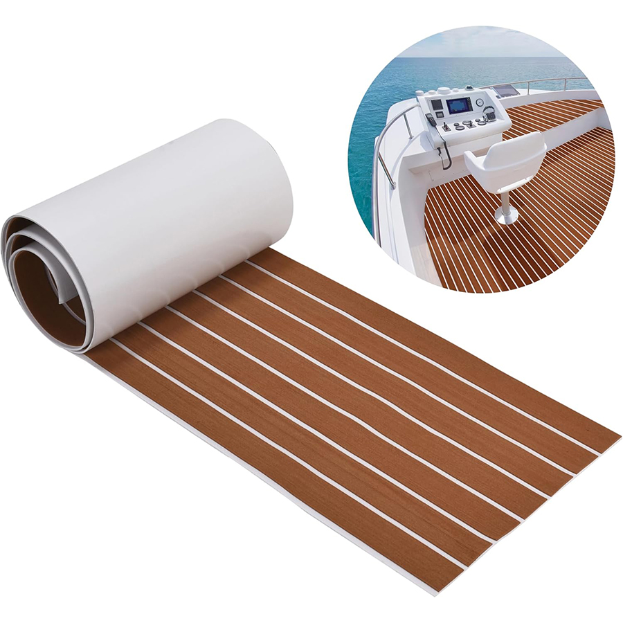 Eva Foam Sheet - EVA Foam Bootvloer Terrasplanken 94*17.7In Veelkleurig