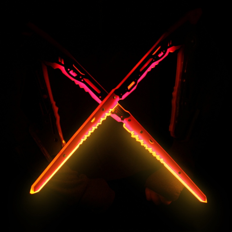 Lichtgevende Cyberpunk Katana  - Dva Cosplay Prop recensie en prijs