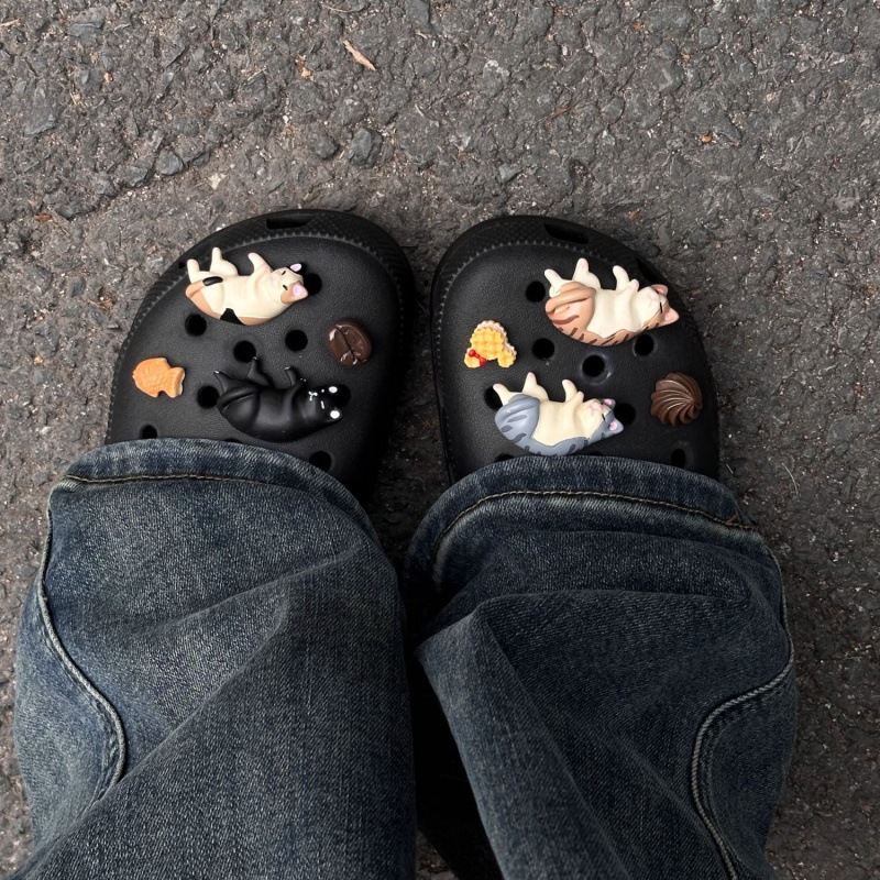 8 stuks zomermode schoenbedels - Snap Fastener Set recensie en prijs